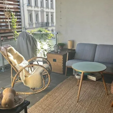 Apartmán Le Joli Adele Proche Gare Avec Terrasse Et Parking Štrasburk